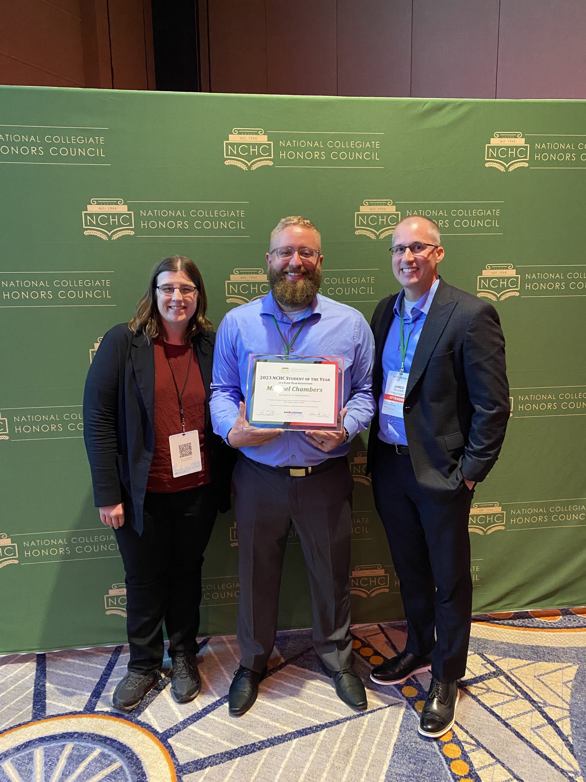 “Find fulfillment, not just a paycheck.” Michael Chambers ’23 ’28